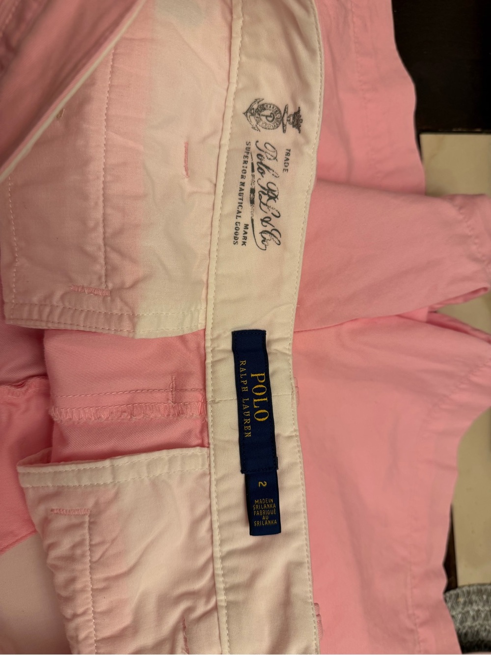 Polo by Ralph Lauren Pink Cotton Bermuda Shorts - Picture 10 of 10